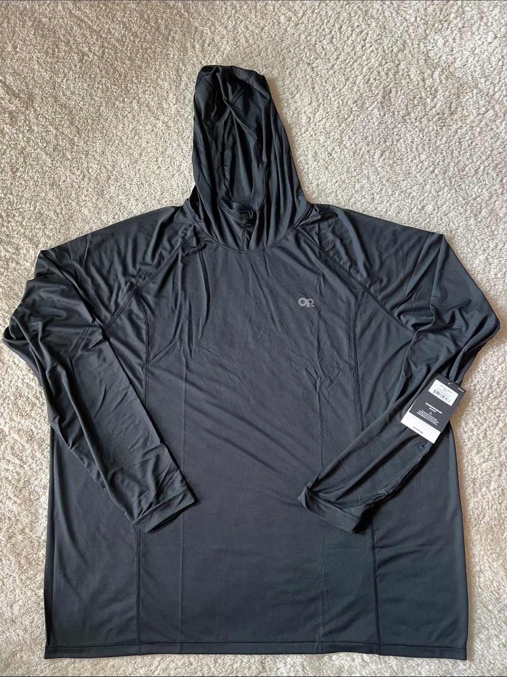 Men’s Outdoor Research Echo Hoodie Black XXXL